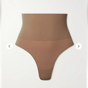 Skims- Core Control Thong. Color:Sienna Size: 2X/3X